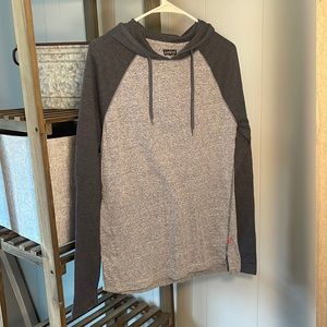 Levi’s Long Sleeve Shirt with hood. Size S